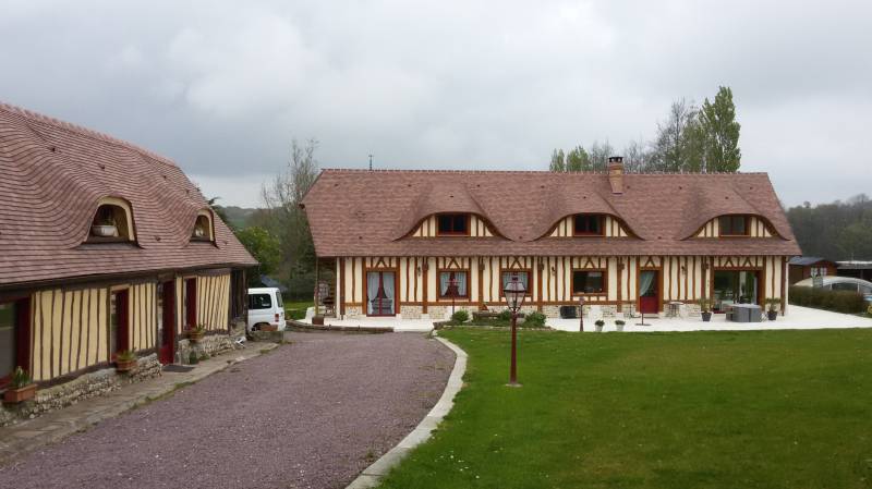 Construire une maison normande à colombages à Bois Guillaume proche Rouen en Seine Maritime 76